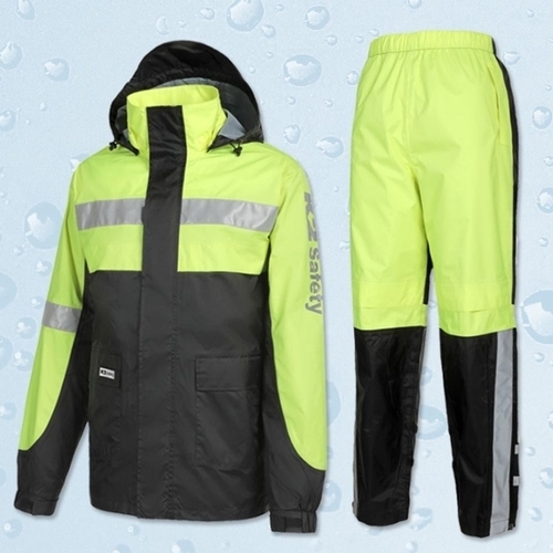 기타 등산우의 K2 세이프티 우의 우비 비옷 작업복 방수복 투피스 남자우비 판초우의