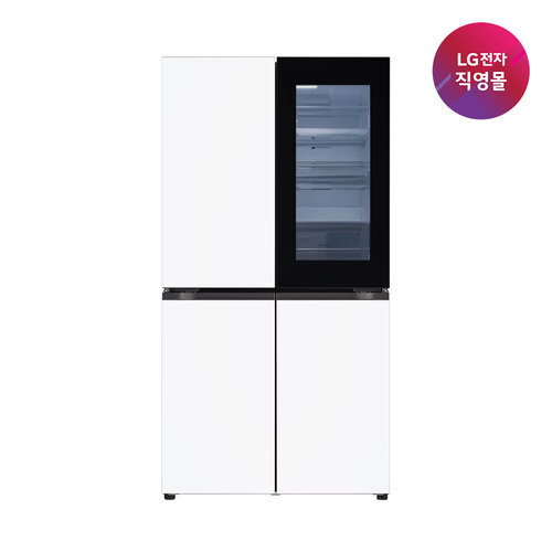 LG전자 직영] LG 디오스 오브제컬렉션 냉장고 (노크온) 870L  T875MHH312
