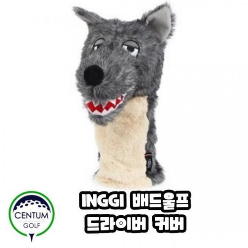 패션플러스 [기타 BRAND] INGGI 배드울프 헤드커버 늑대와소녀 인형 드라이버커버 골프용품 TA2935946