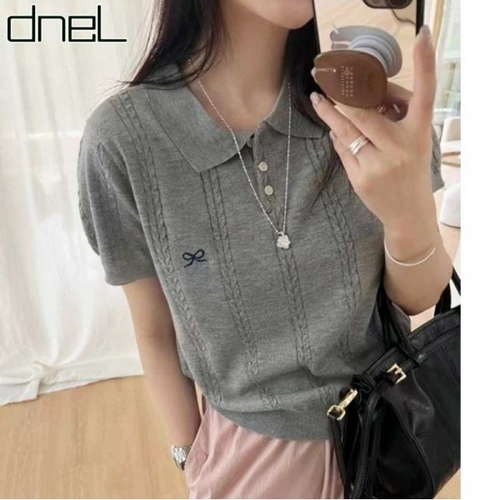 드넬 리본케일카라니트DWK42097A_P365007225