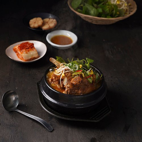 타향골따귀탕 (싱글팩, 1인분) 타향골 따귀탕 특허 감자탕 뼈해장국 뼈다기해장국 밀키트