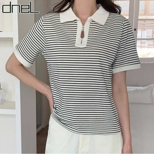 드넬 미르지퍼티셔츠DWT42073A_P365007075