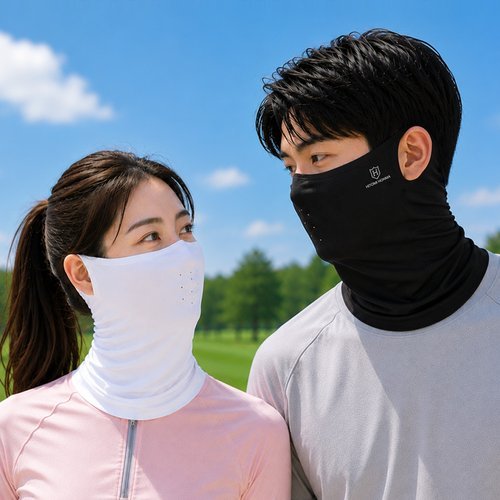 히토미 혼마 히토미혼마 쿨스킨 파크골프 스포츠마스크