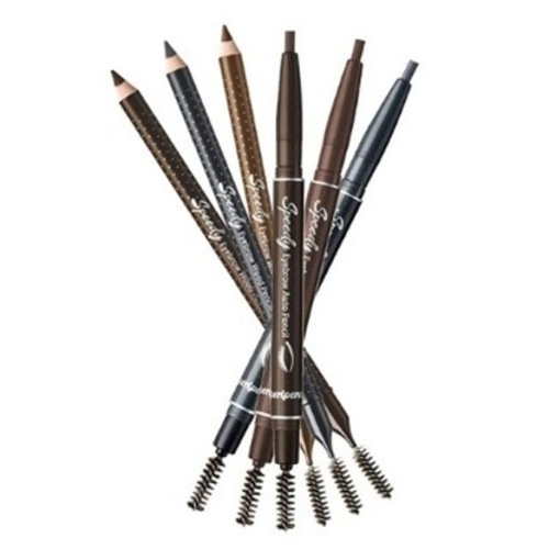 셀러허브 1 클리오 페리페라 스피디 아이브로우 오토 펜슬 0.14g(01호 블랙 브라운) x4개