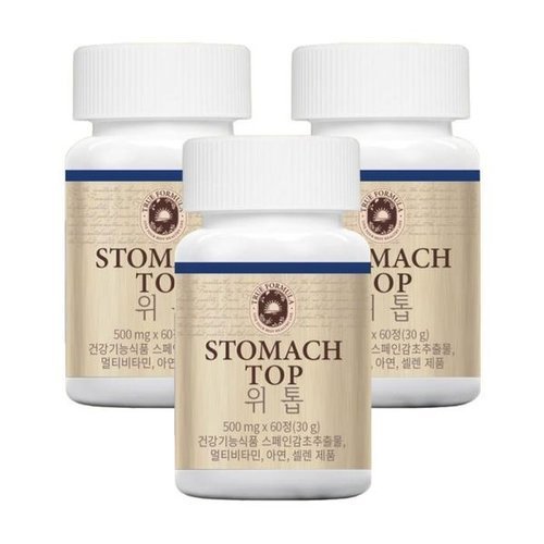 기타브랜드 트루포뮬러 <b>위톱</b> 500mg x 60정 3개/SJ_P429215249
