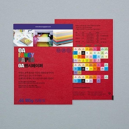 셀러허브 패션 [JHQS9SY5_52CK]OA팬시페이퍼 A4 180g R63 15매x15팩