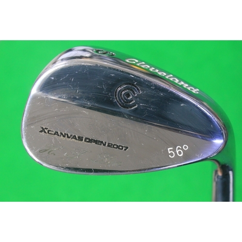 클리브랜드 정품 56도 XCANVAS OPEN2007 트루템푸 588크롬 중고웨지