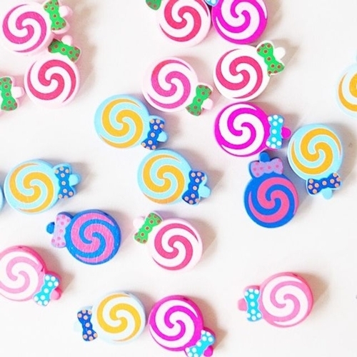 브이와이 [VCL6O2OP]나무비즈(롤리캔디)소모품 1봉