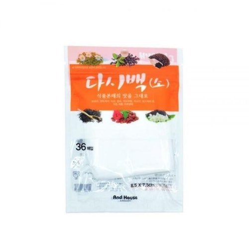 셀러허브 1 [XBK41329_48]일회용 위생 국물팩 다시백 소 36매입 다시망