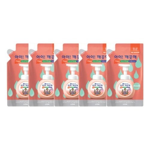 셀러허브 패션 [QN26V220_56]모이스처라이징 거품형 핸드솝 200ml 5개입 (36859975)